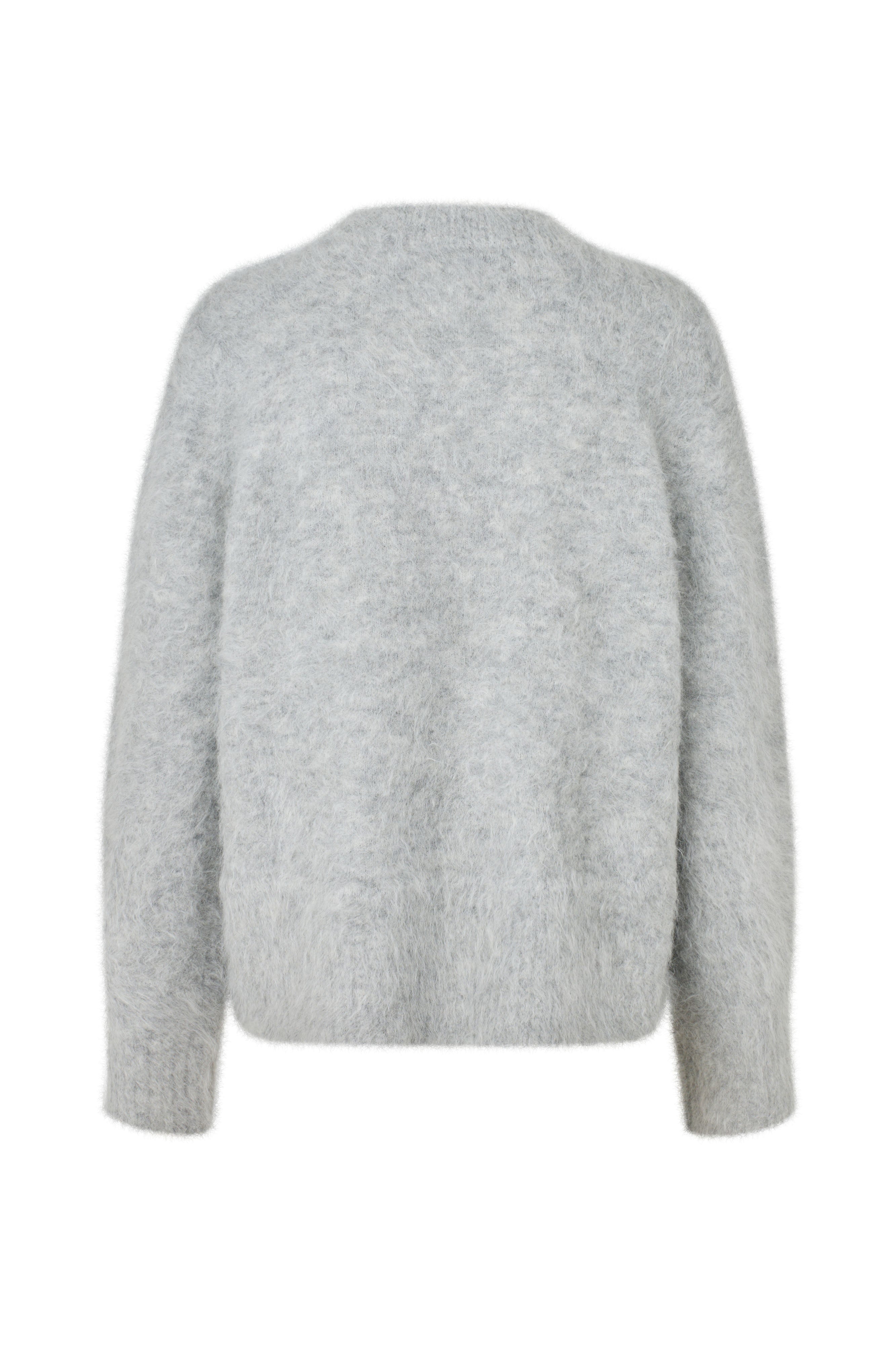 Samsøe Samsøe / SALO V-NECK 16165 / GREY MEL.
