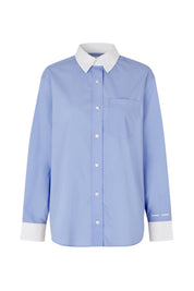 Samsøe Samsøe / SALOVA POCKET SHIRT 15756 / BEL AIR BLUE