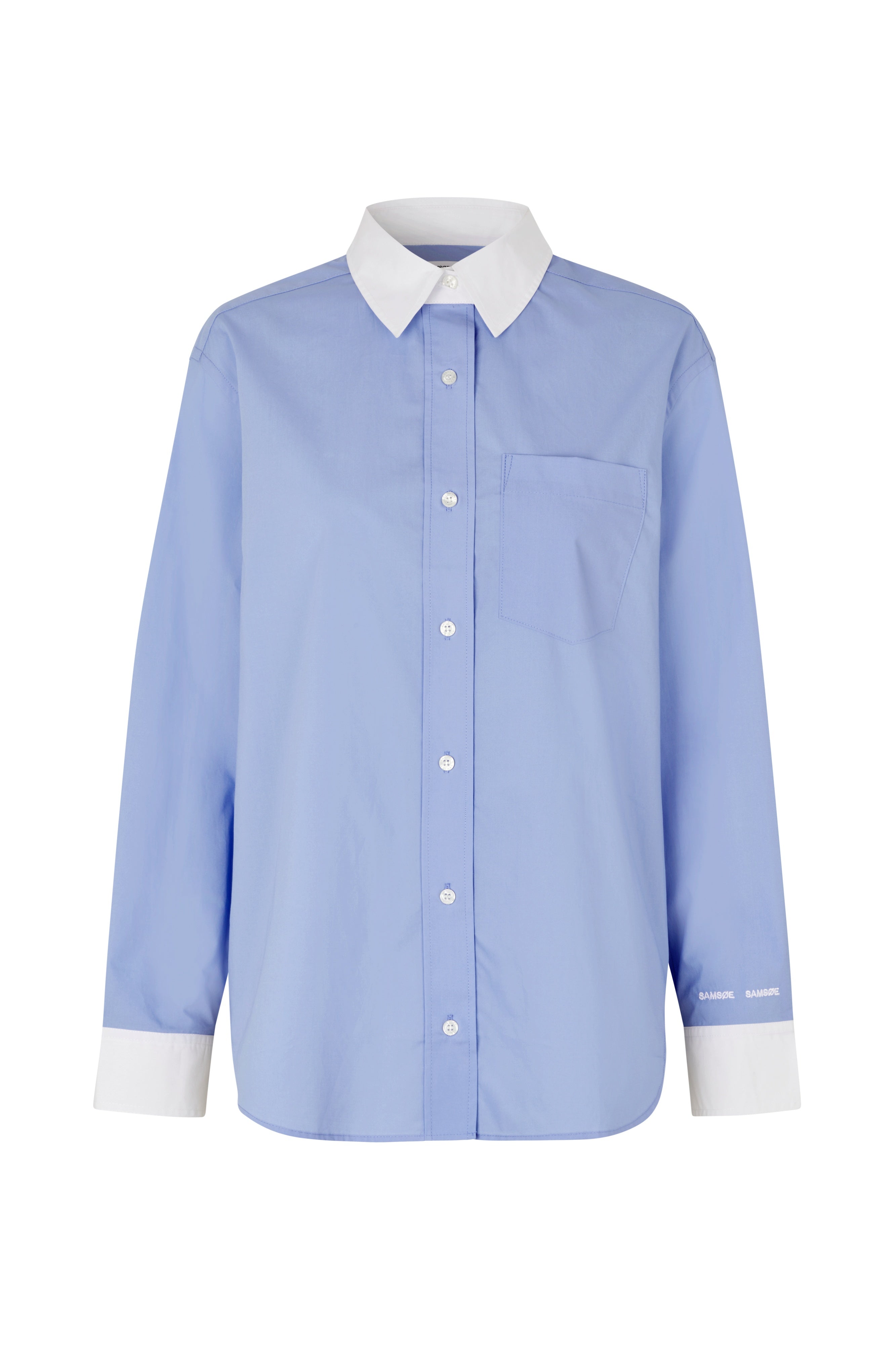 Samsøe Samsøe / SALOVA POCKET SHIRT 15756 / BEL AIR BLUE