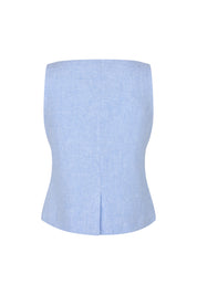 Samsøe Samsøe / SALOVES VEST 14329 / BEL AIR BLUE MEL.