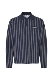Samsøe Samsøe / SAMATT POLO 15825 / SALUTE PINSTRIPE