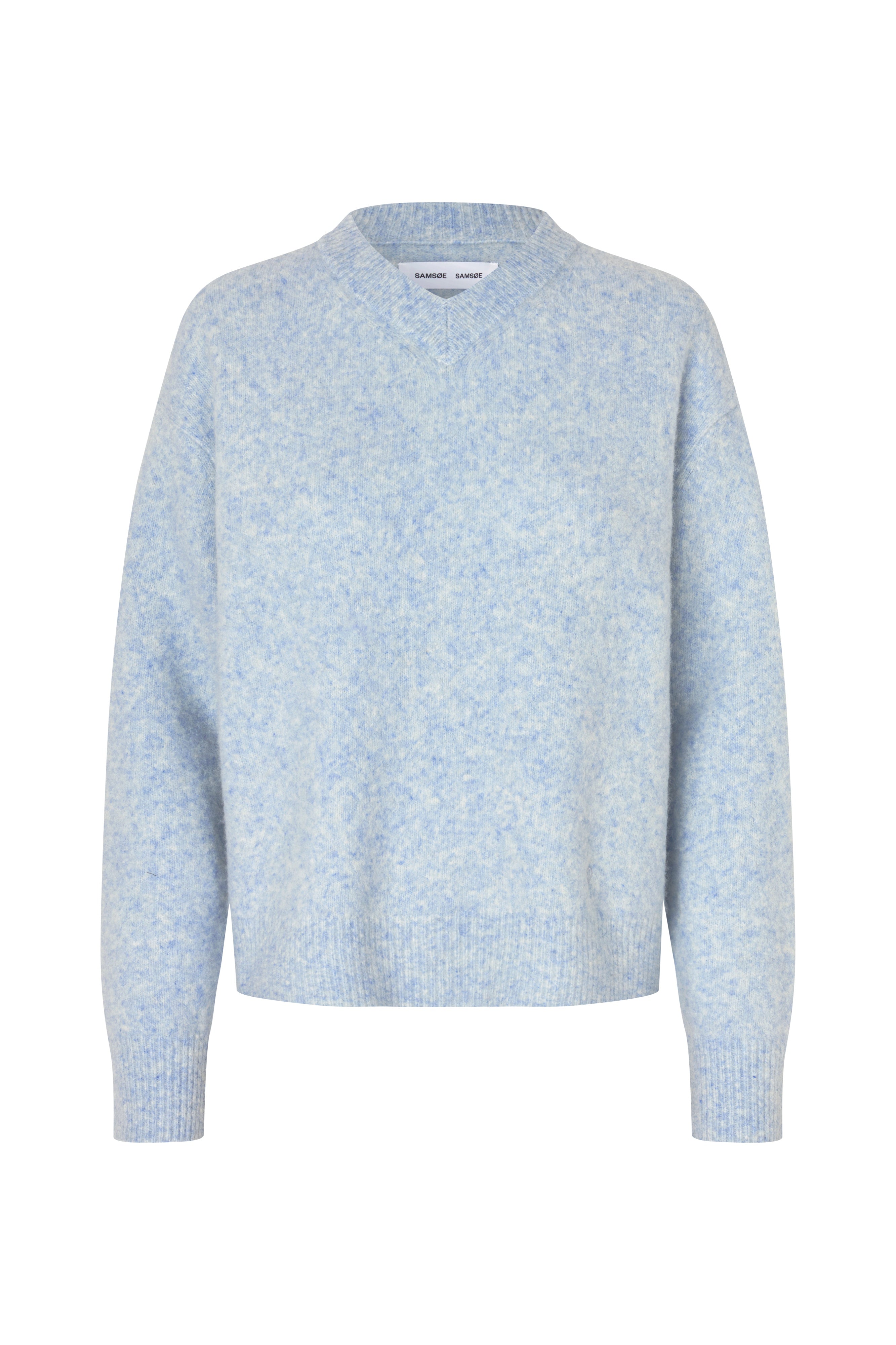 Samsøe Samsøe / SAMELODY V-NECK 15727 / FROZEN FJORD