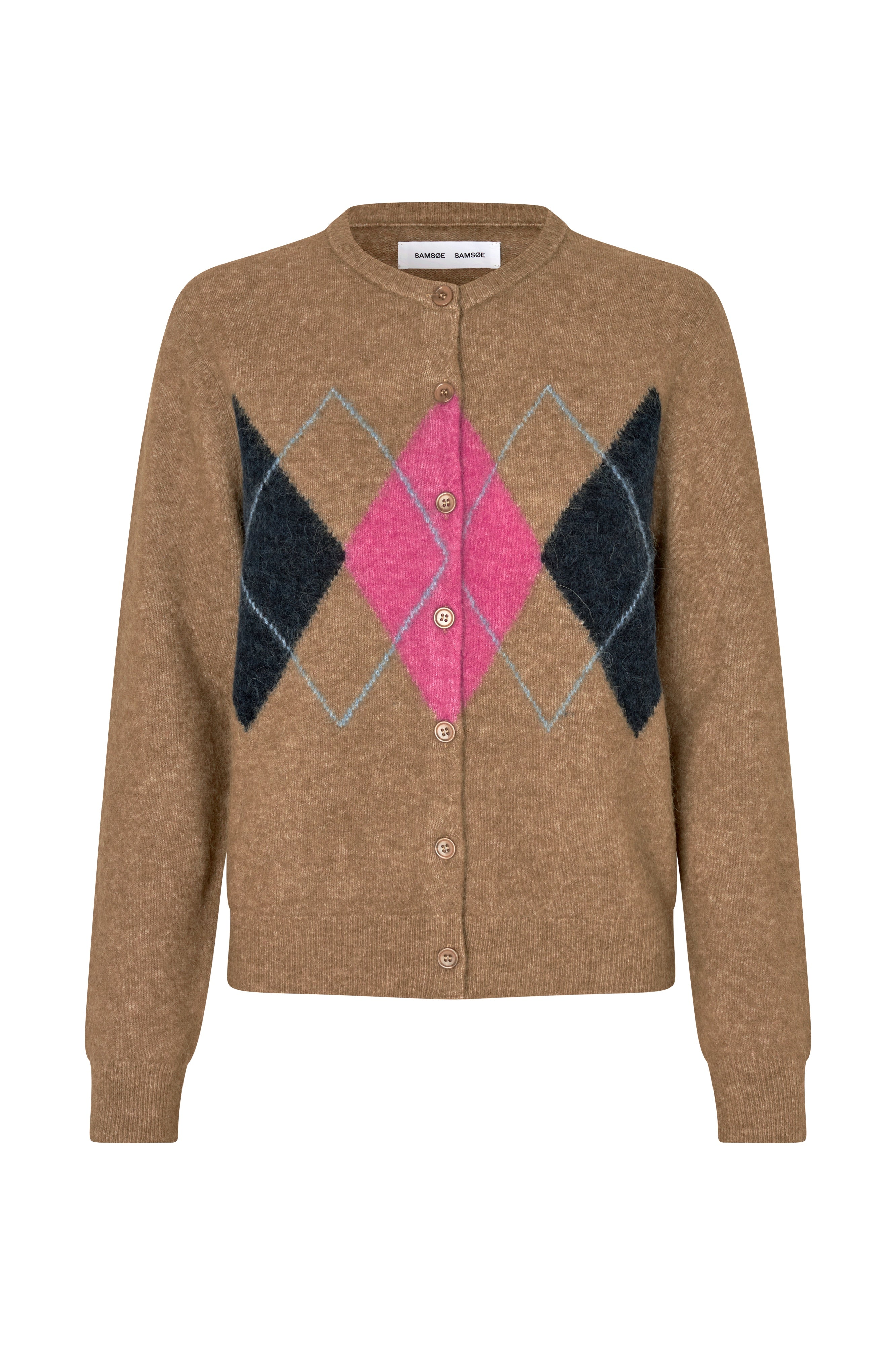 Samsøe Samsøe / SANOR SHORT CARDIGAN 15556 / LEAD GRAY