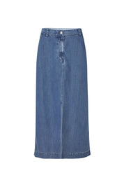Samsøe Samsøe / SATOVES SKIRT 15645 / MEDIUM DENIM BLUE