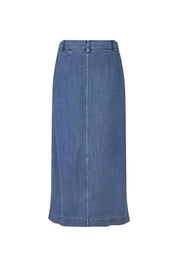 Samsøe Samsøe / SATOVES SKIRT 15645 / MEDIUM DENIM BLUE