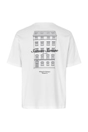 Samsøe Samsøe / SAUNI T-SHIRT 11725 / WHITE BUILDING