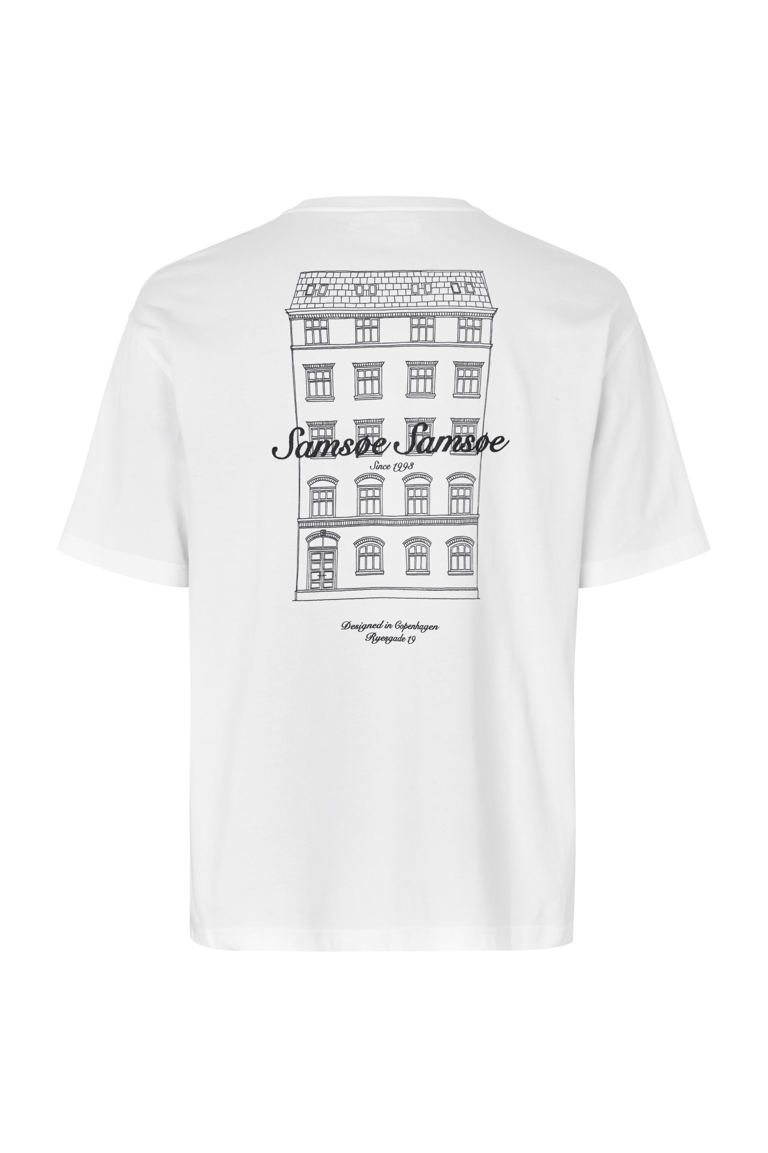 Samsøe Samsøe / SAUNI T-SHIRT 11725 / WHITE BUILDING