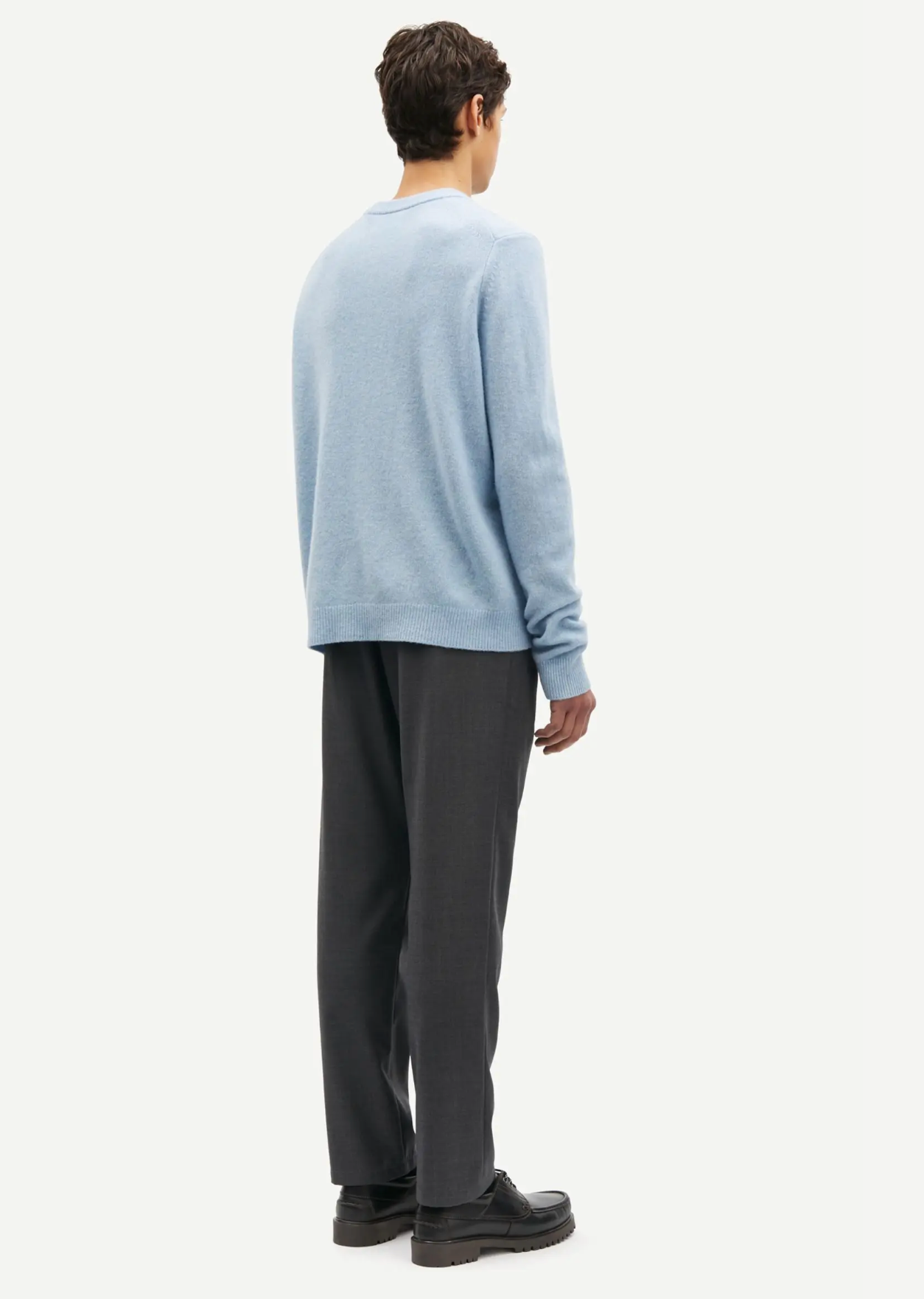 Samsøe Samsøe / ISAK KNIT SWEATER 15010 / SUBDUED BLUE