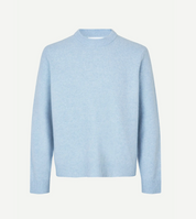 Samsøe Samsøe / ISAK KNIT SWEATER 15010 / SUBDUED BLUE