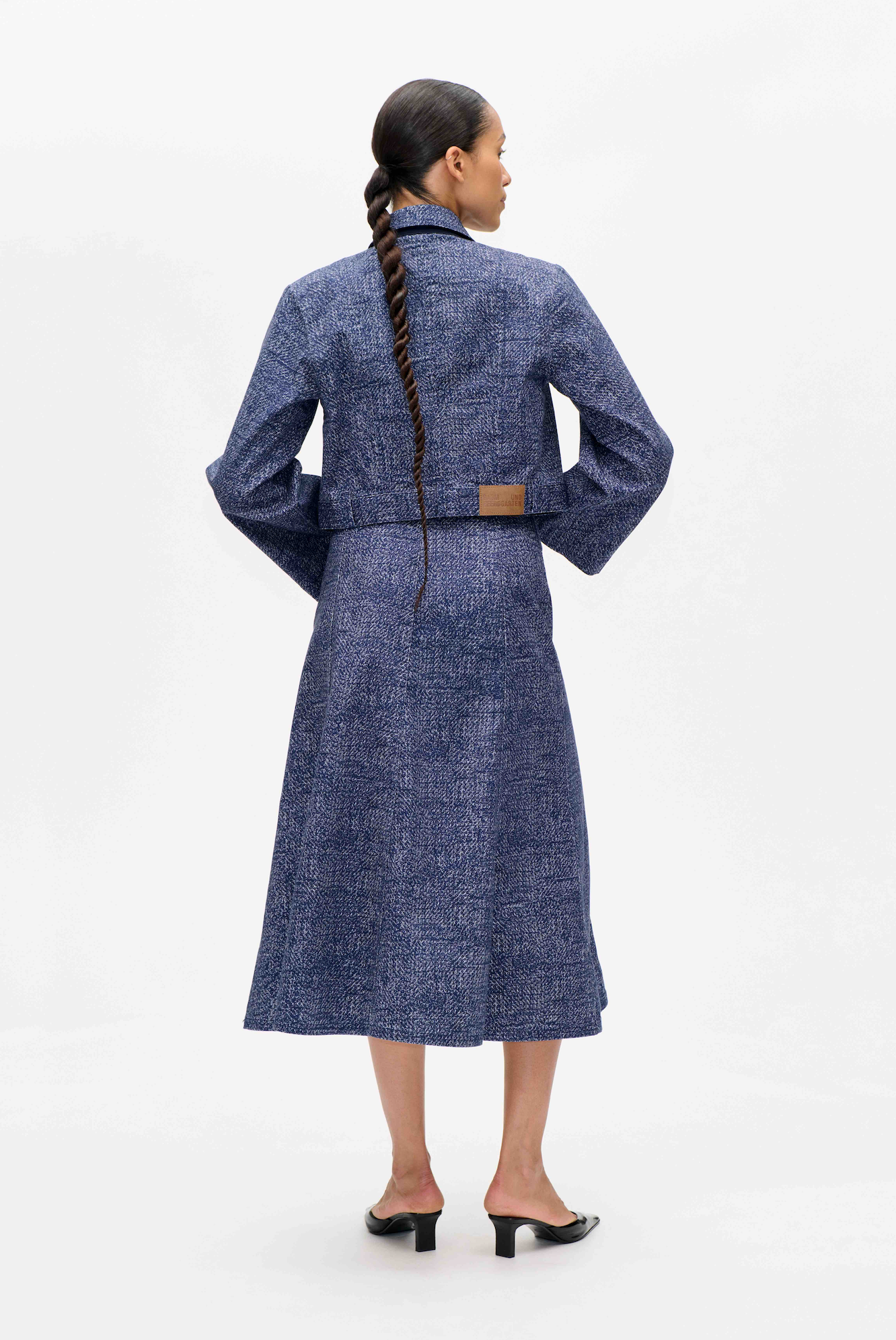 Baum und Pferdgarten / MAJSA Shirt / Printed Chunky Twill