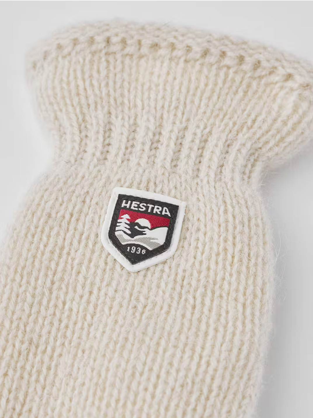 Hestra / Basic Wool Mitt / Offwhite