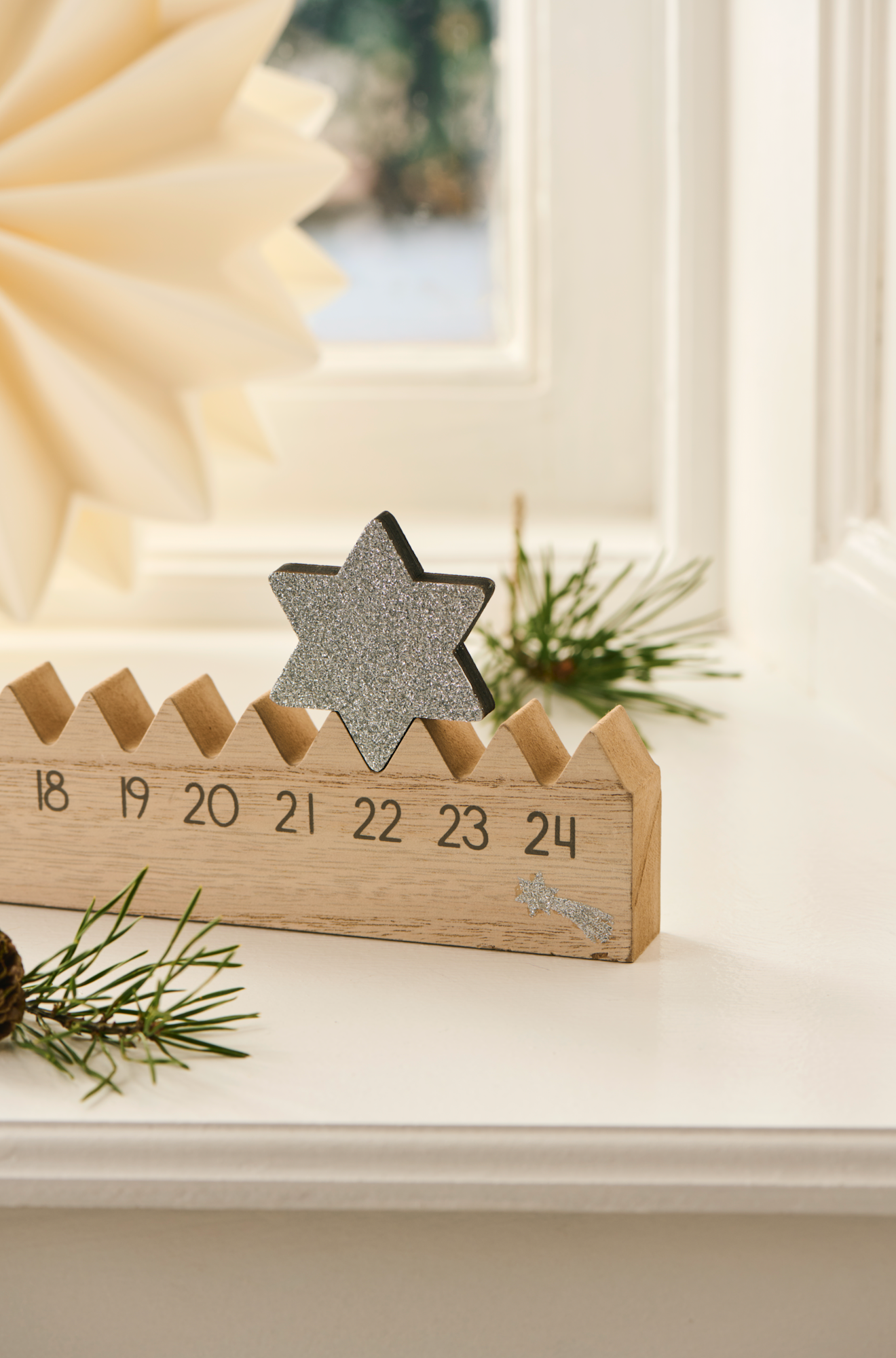 Ib Laursen / Weihnachtskalender 1-24 Silberstern