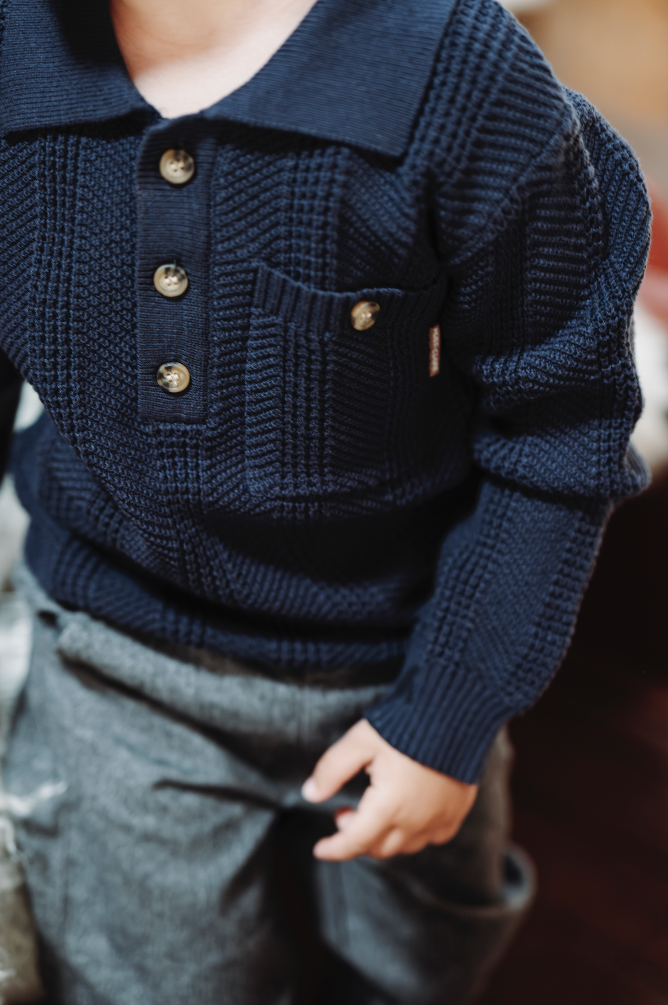 Hust & Claire / HCPelle Structure Pullover / More navy