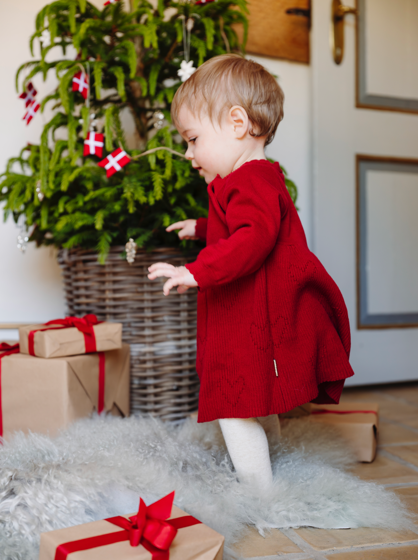 Hust & Claire / HCKlara heart Everyday dress / Teaberry