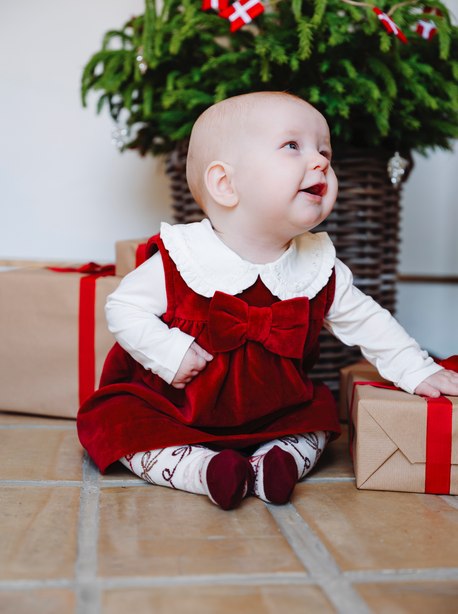 Hust & Claire / HCKatinka Molskin Party dress / Teaberry