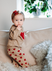 Hust & Claire / HCLisa knit Leggings / Biscuit