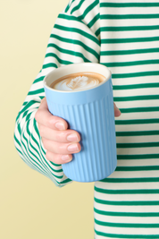 Ib Laursen / Cafe Latte Becher Mynte Blue Bell