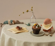 Maileg / Serviette, Blumen - Gelb