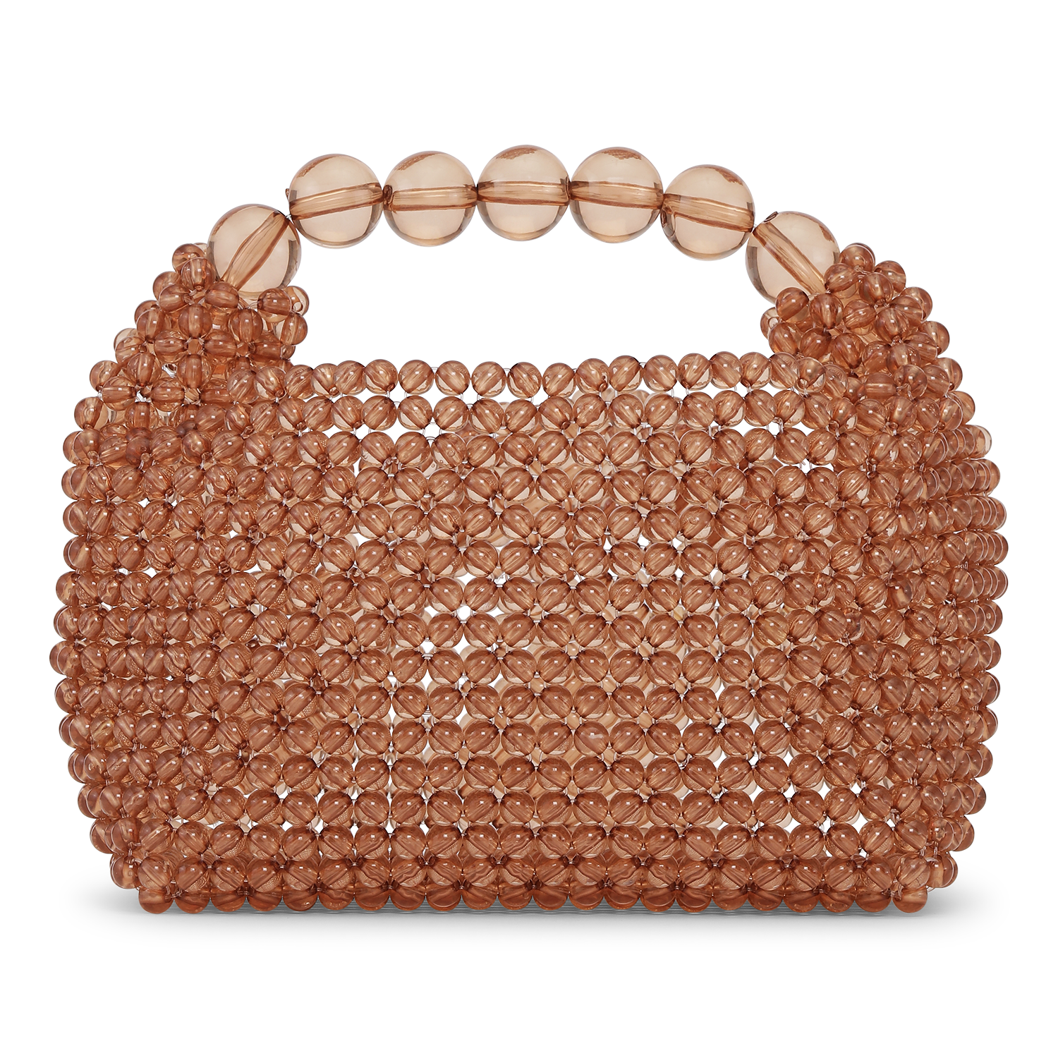 Sui Ava / Slouchy Beaded Bag / Toffee