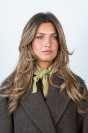 Sui Ava / Small Triangle Scarf / Green