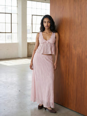 Gina Tricot / Lace top / Light lilac (4005)