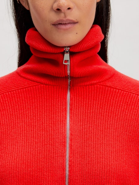 Edited / Lucila Cardigan / Red wash