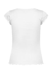Rosemunde / RWBaybay SS Lace T-shirt / new white