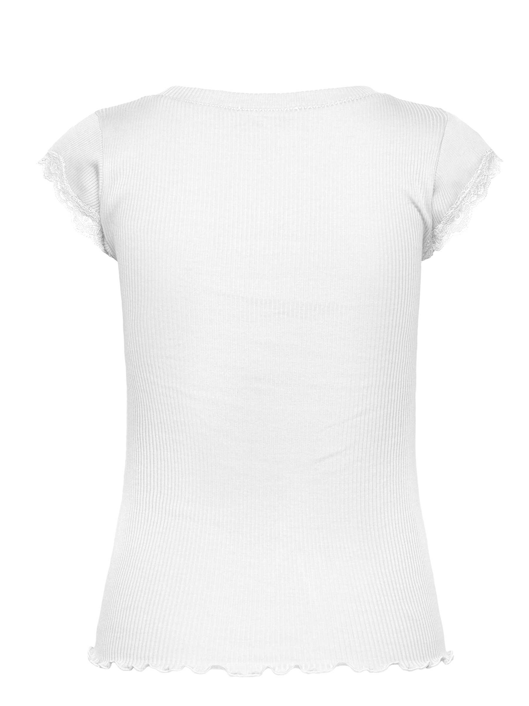 Rosemunde / RWBaybay SS Lace T-shirt / new white