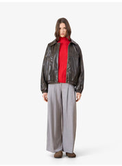 EDITED / Jilian Jacket PU / Dark Brown Washed