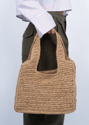 Sui Ava / Waffle Cloud Bag / Salted Caramel
