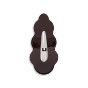 SUI AVA / Wavy Bow Clip / Brown