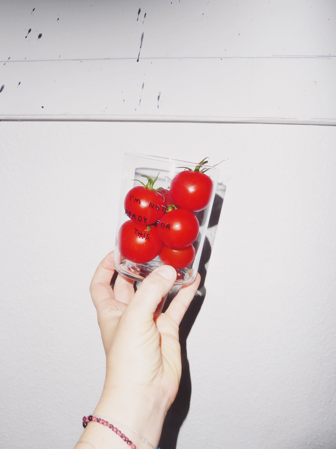 Yahya Studio / Johanna Schwarzer - LARGE Glass - I'm not ready for this