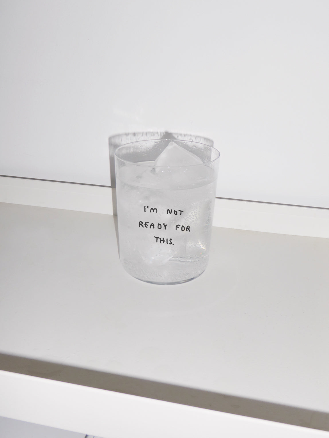 Yahya Studio / Johanna Schwarzer - LARGE Glass - I'm not ready for this