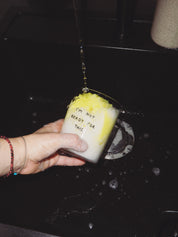 Yahya Studio / Johanna Schwarzer - LARGE Glass - I'm not ready for this