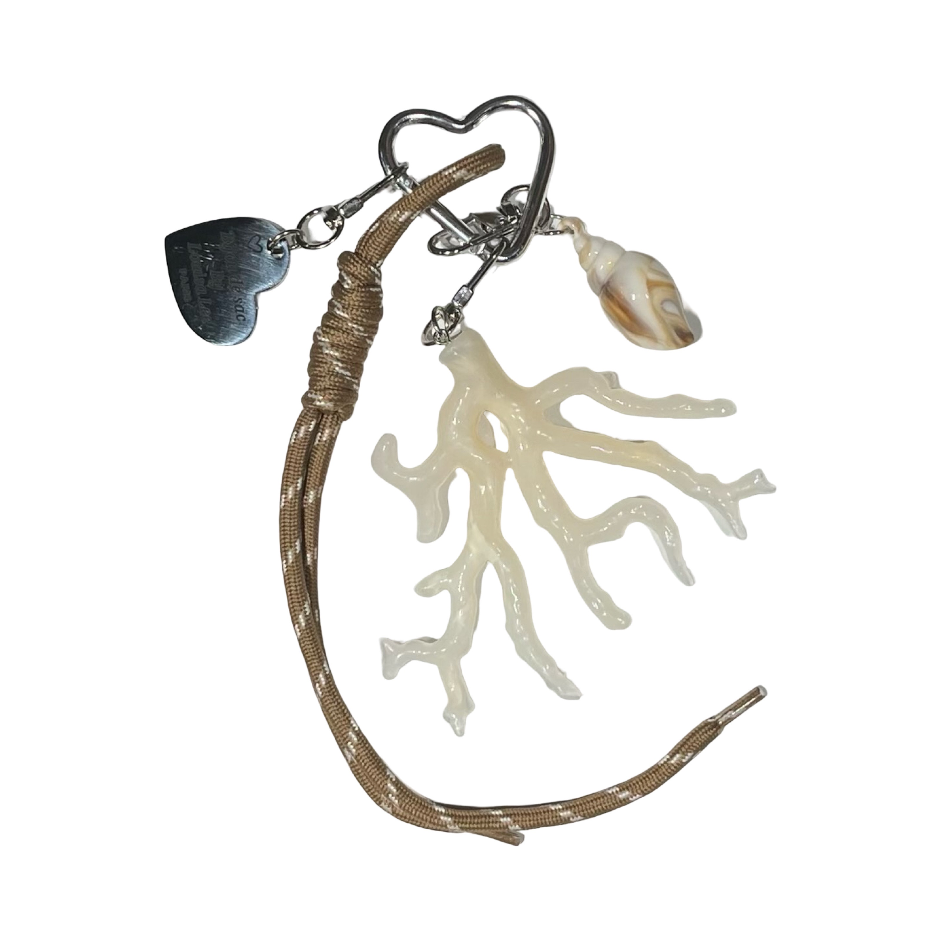 Louisa Lee / Bag Charm / Koralle