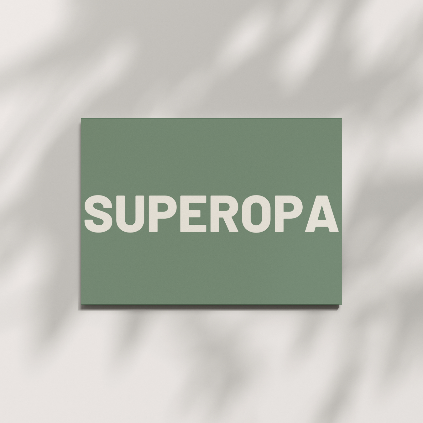 HERR&FRAUHEMPEL - Postkarte - SUPEROPA