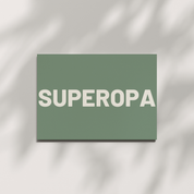 HERR&FRAUHEMPEL - Postkarte - SUPEROPA