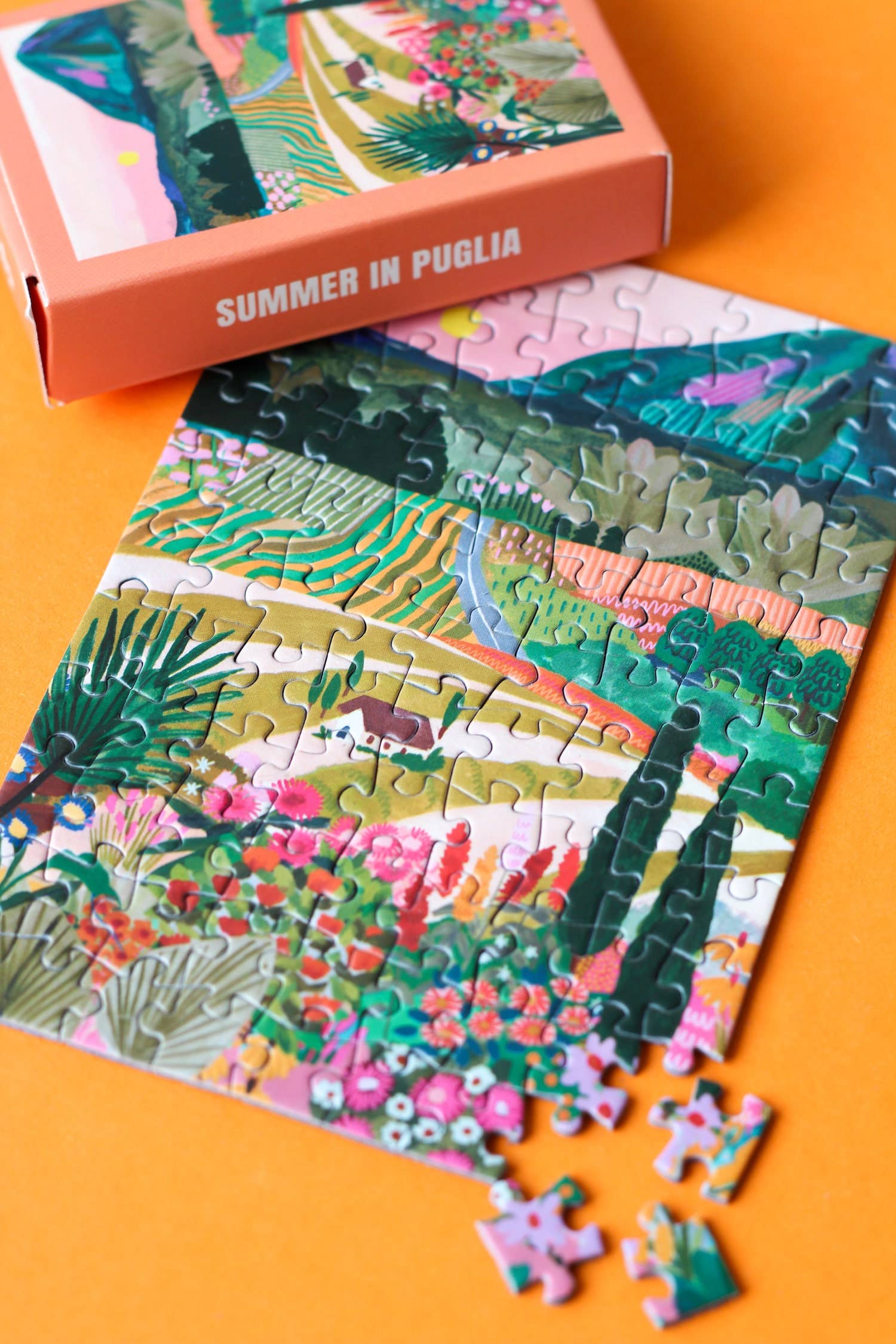 Mini-Puzzle Summer in Puglia, 99 Teile