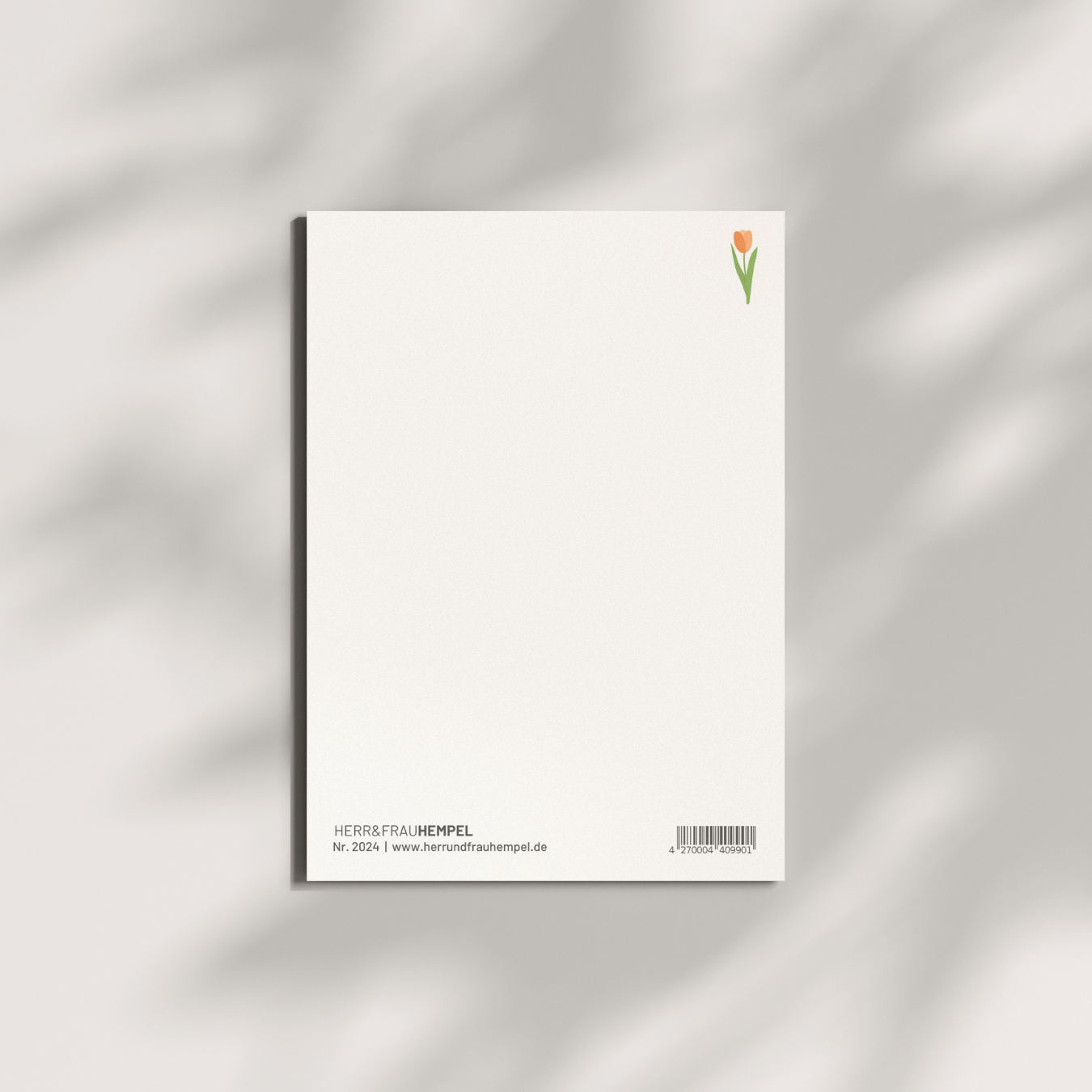 HERR&FRAUHEMPEL - Postkarte - Blumenstrauß