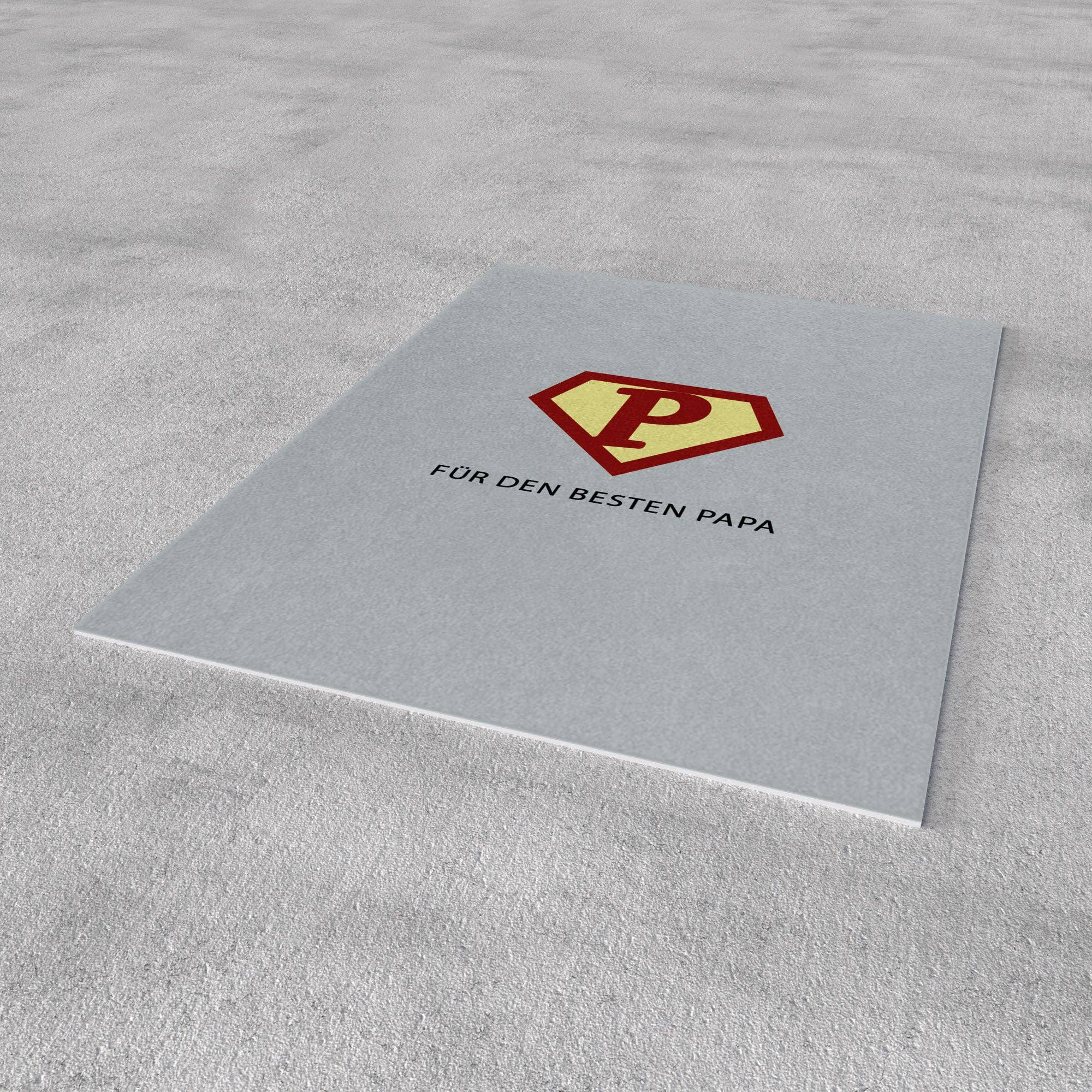 Naturbedacht - Postkarte Vatertag - Superheld - Nr. 124