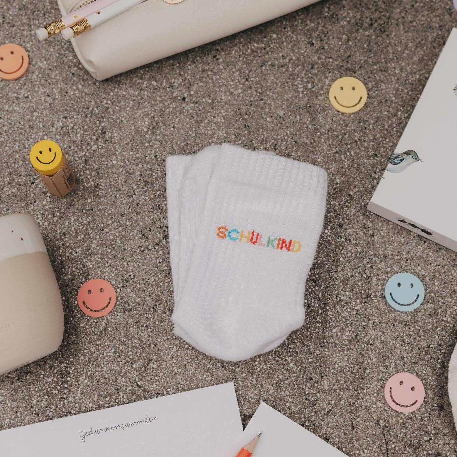 Eulenschnitt - Socken Kids Schulkind