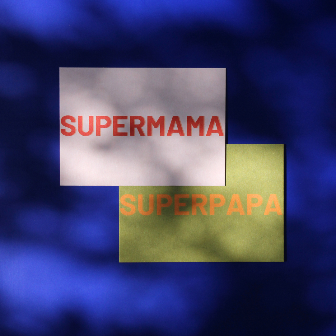 HERR&FRAUHEMPEL - Postkarte - SUPERMAMA