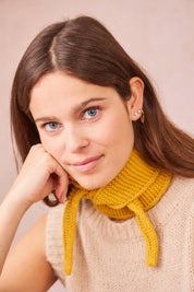 Kleines Dreieckstuch « Sophie »: Fuchsia