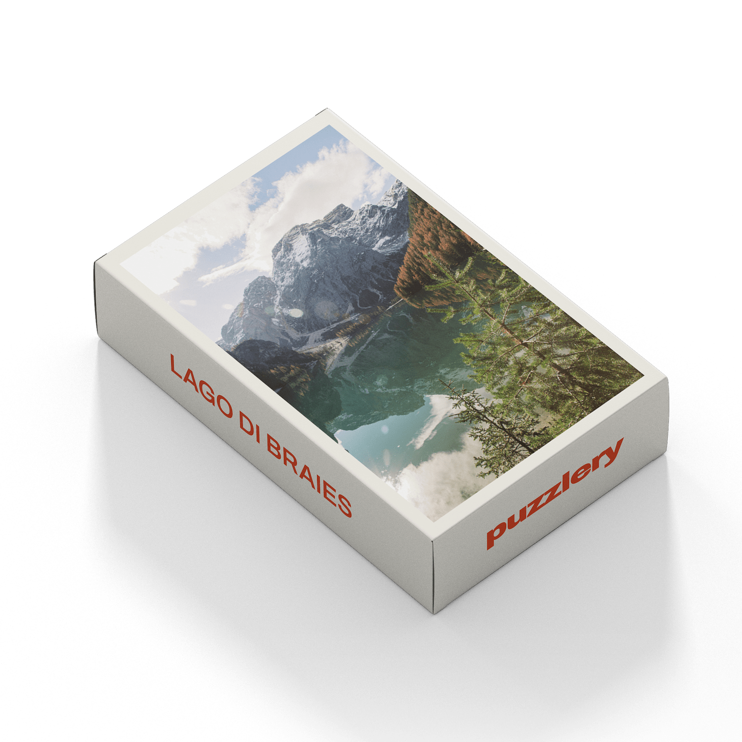 Mini-Puzzle Lago Di Braies, 99 Teile - Puzzlery