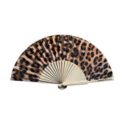 Fantastico Fans - Fächer mit Leopardenmuster, 23 cm Fächer