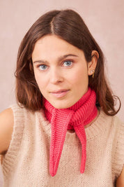 Kleines Dreieckstuch « Sophie »: Taupe