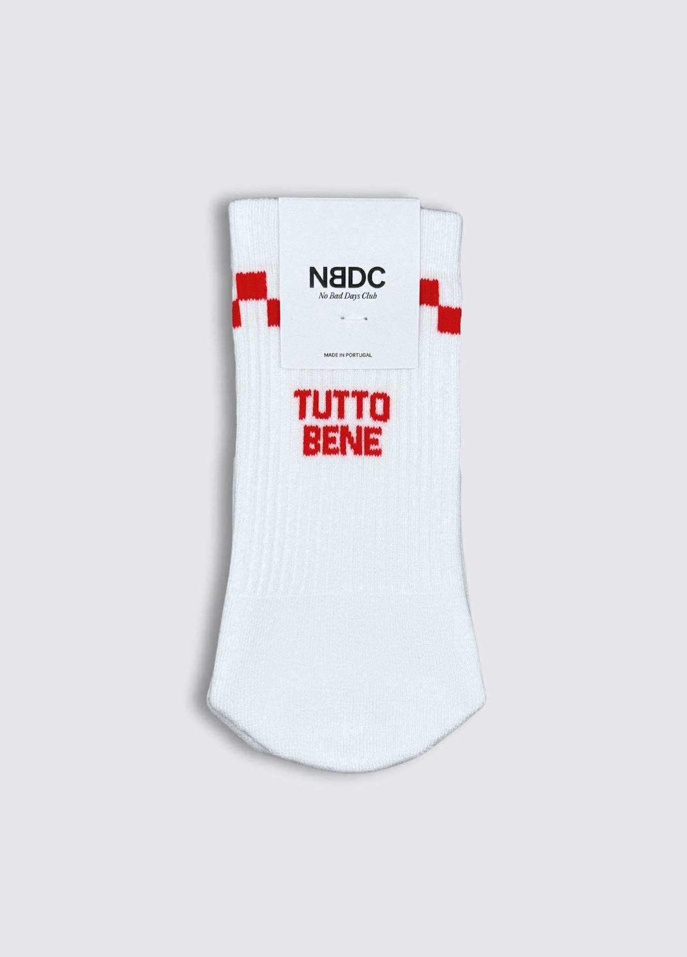 No Bad Days Club - TUTTO BENE SOCKEN | ROSSO