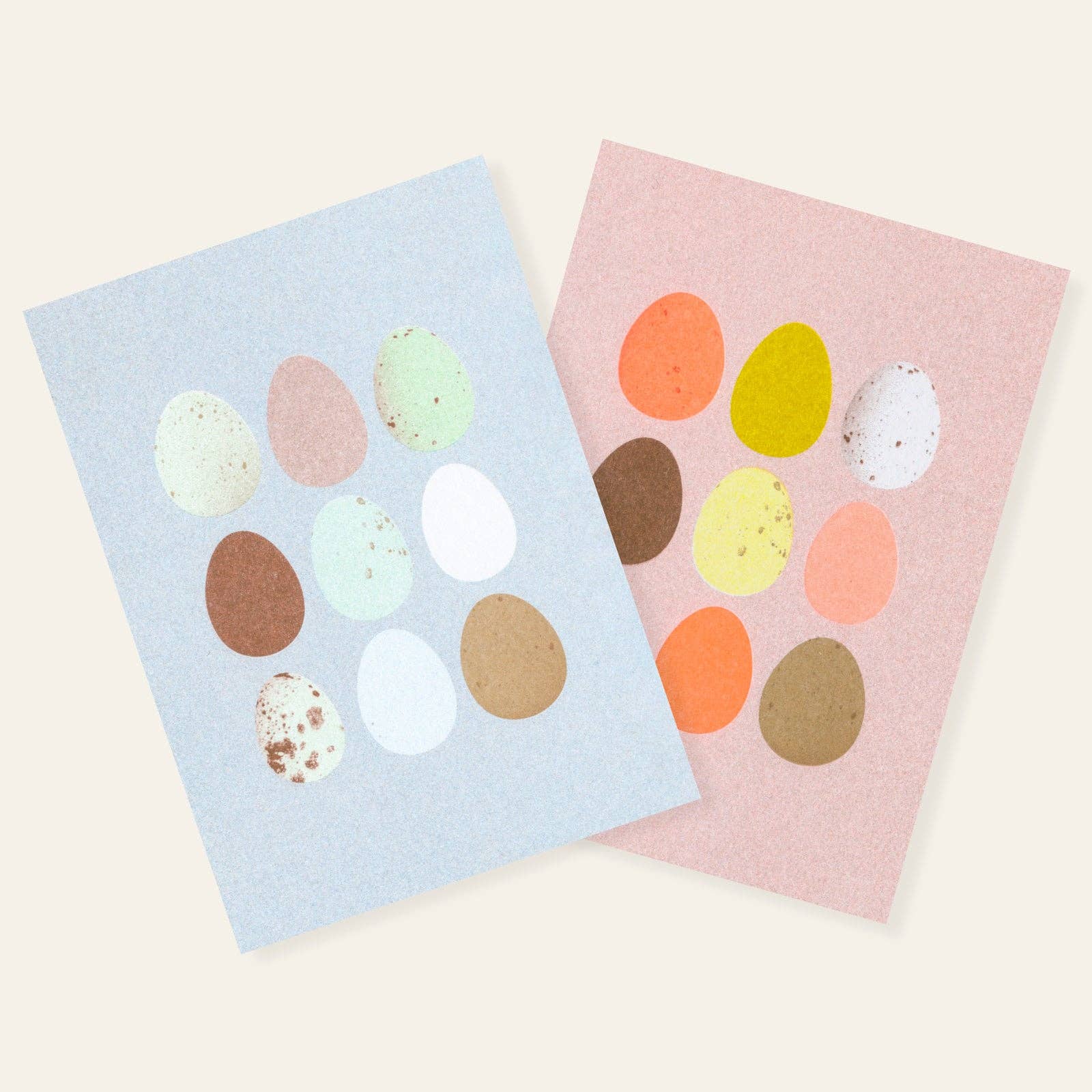 Eier Natur Postkarte