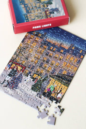 Mini-Puzzle Paris Lights, 99 Teile