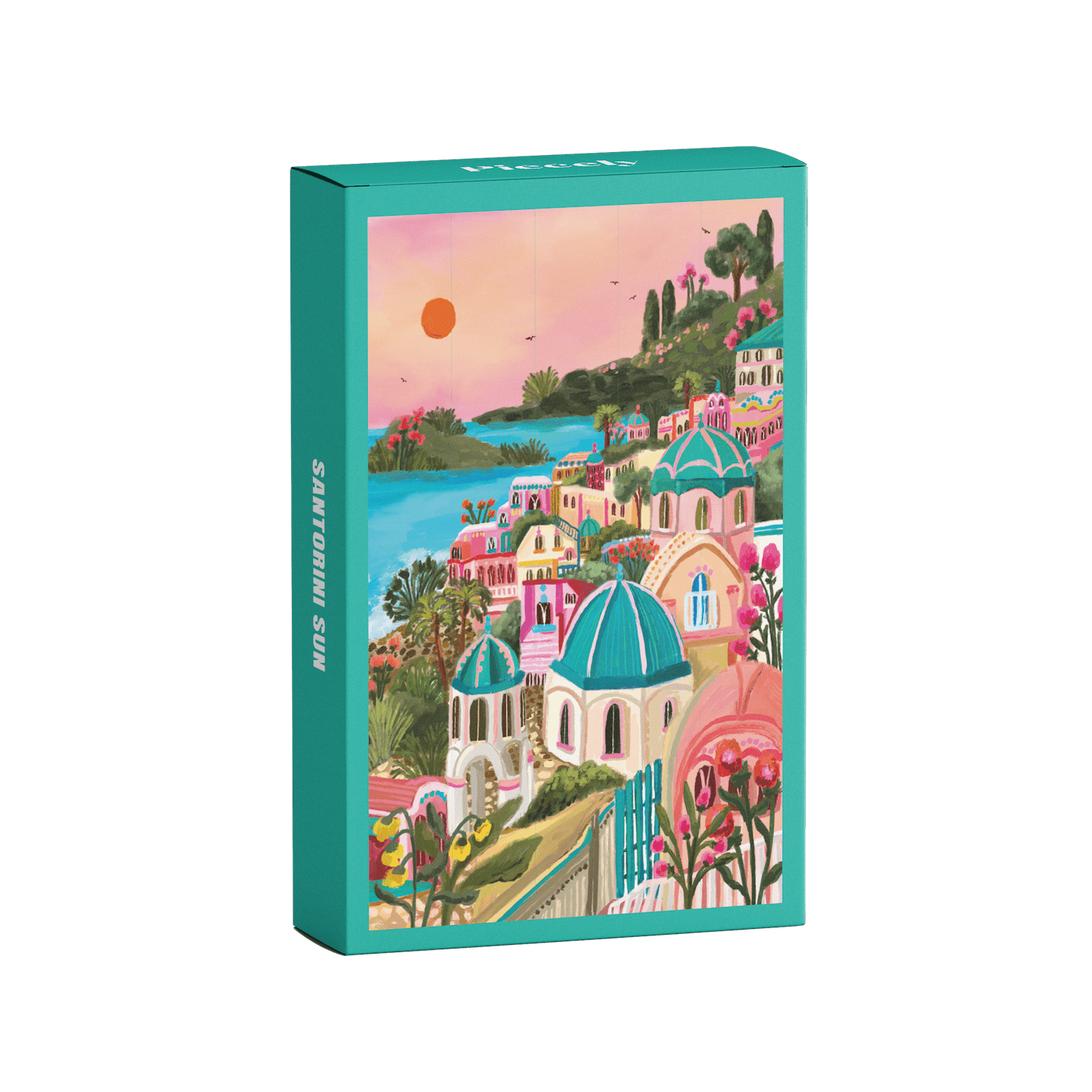 Mini-Puzzle Santorini Sun, 99 Teile